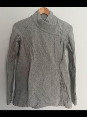 Lululemon Coast Wrap II Heathered Medium Grey Size 6